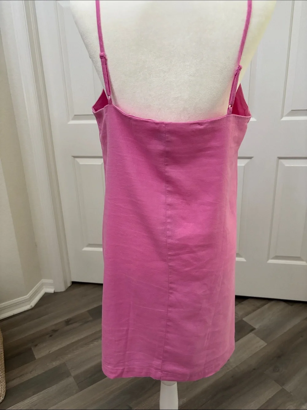 Target Pink Women's Linen Dress with Retail Tag - Picture 3 of 6